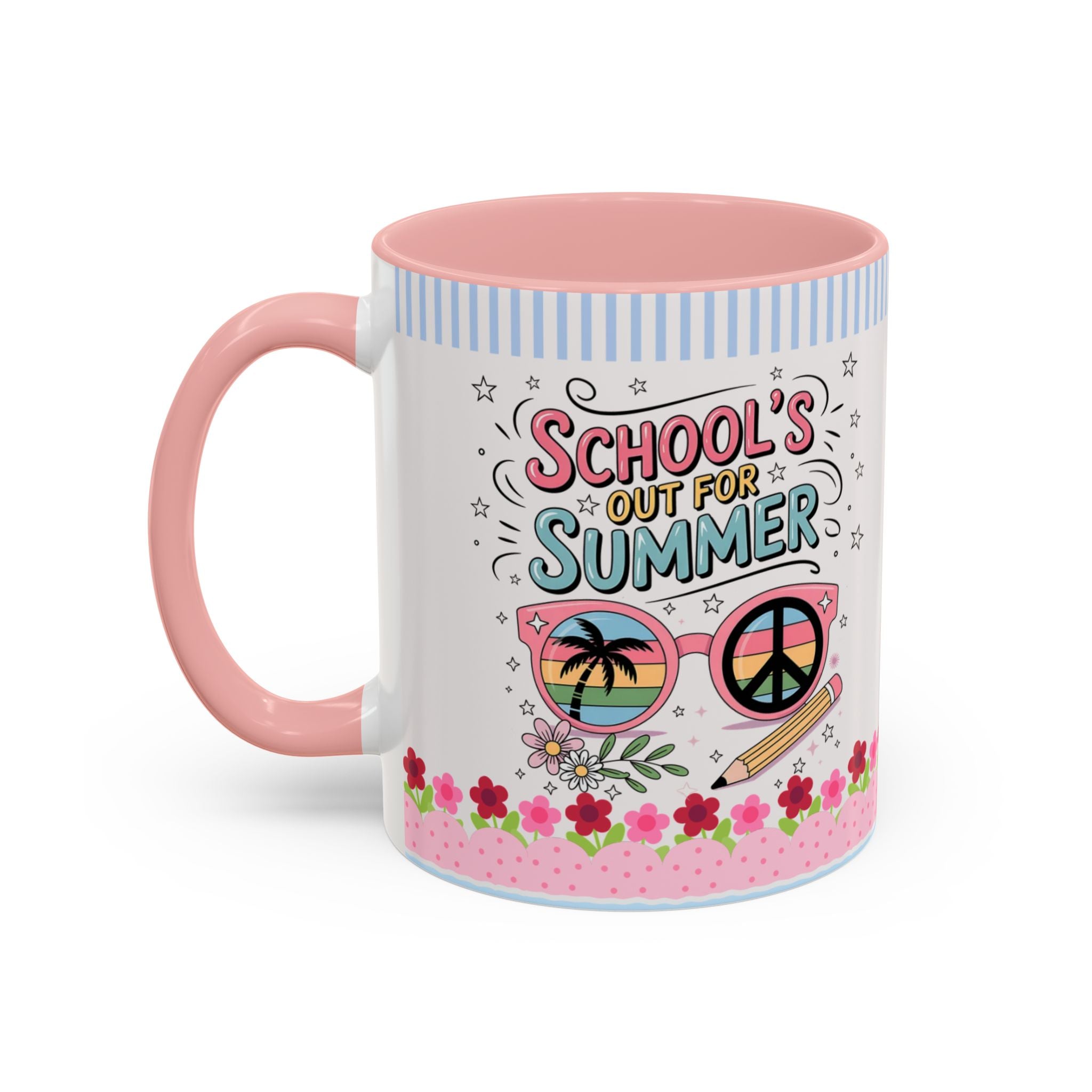 School Is Out for Summer Accent Coffee Mug — 11/15 oz