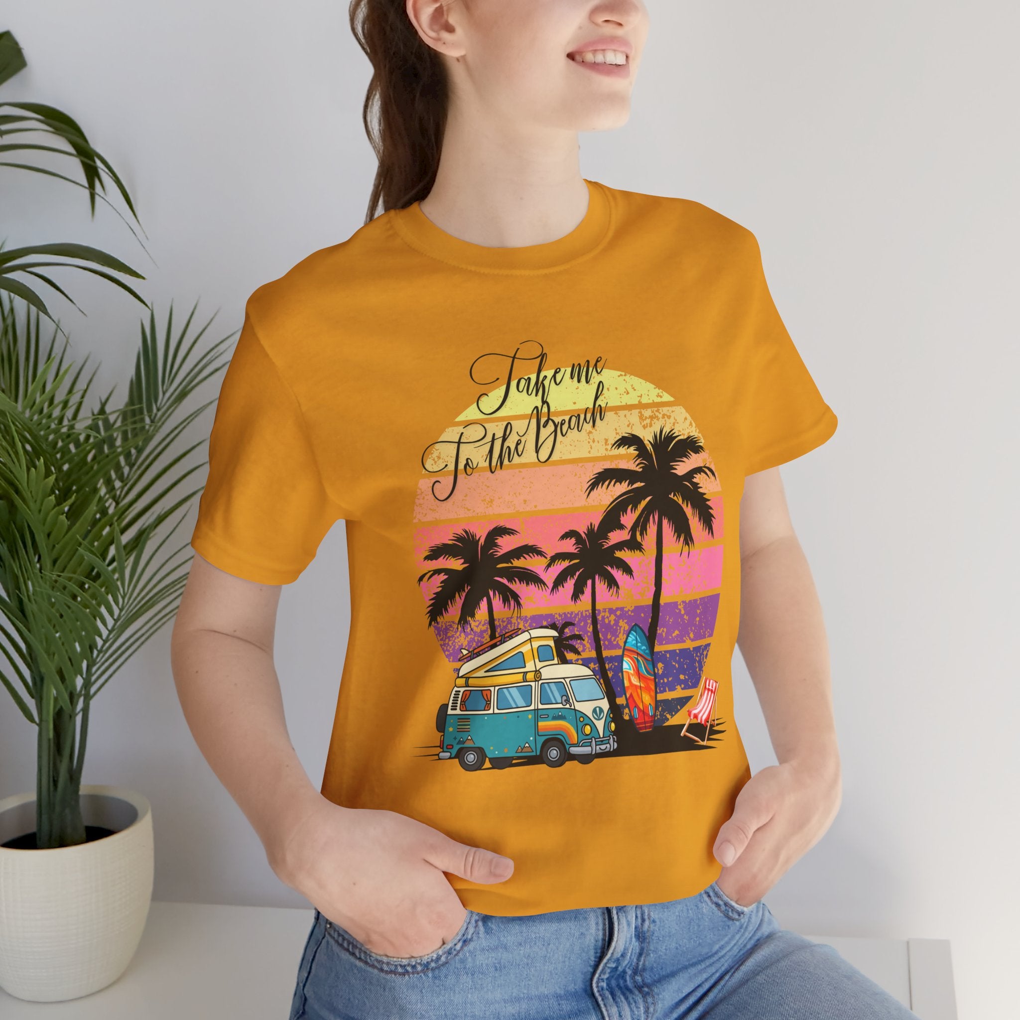 Take Me to the Beach T-Shirt — Casual Beach Vibes Tee