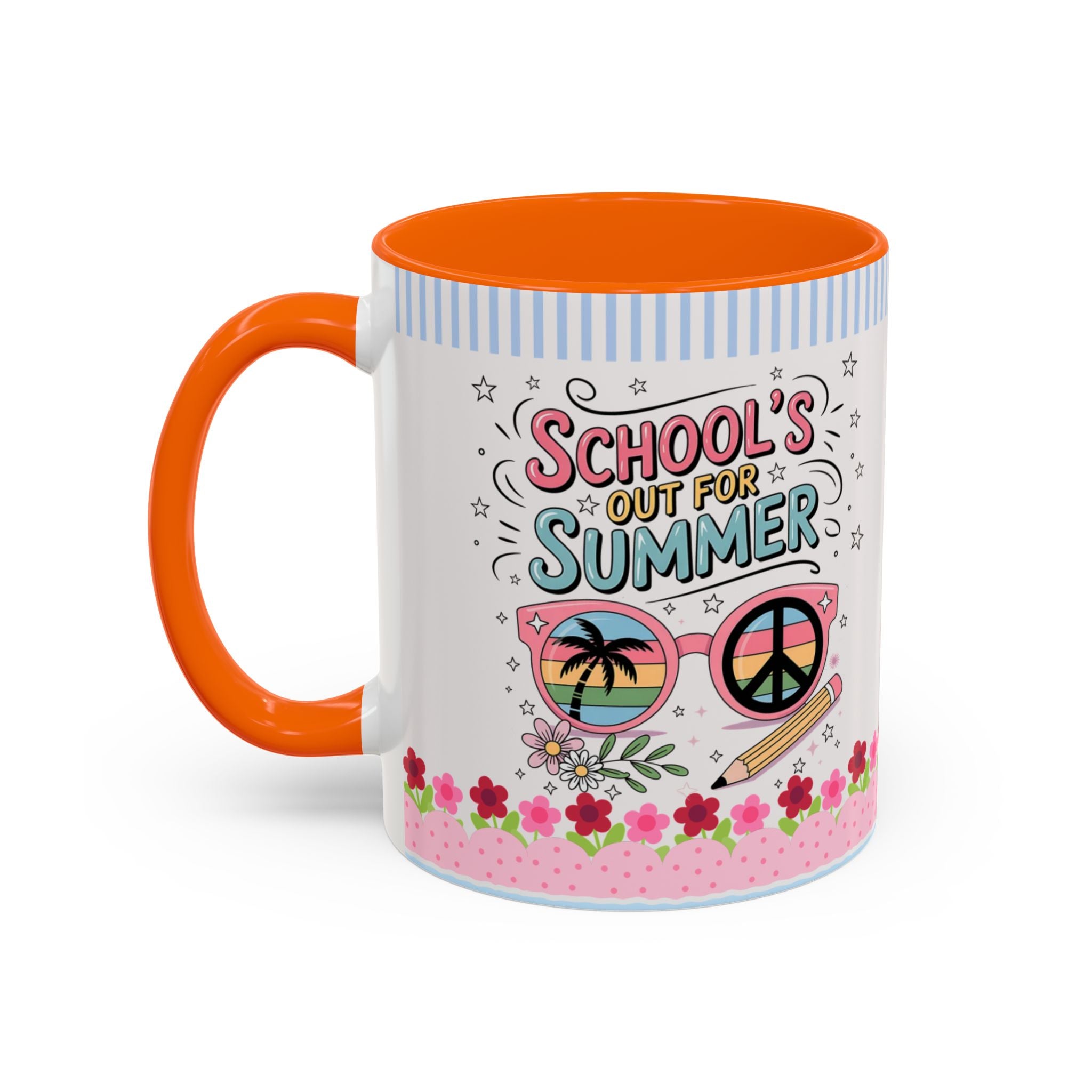 School Is Out for Summer Accent Coffee Mug — 11/15 oz