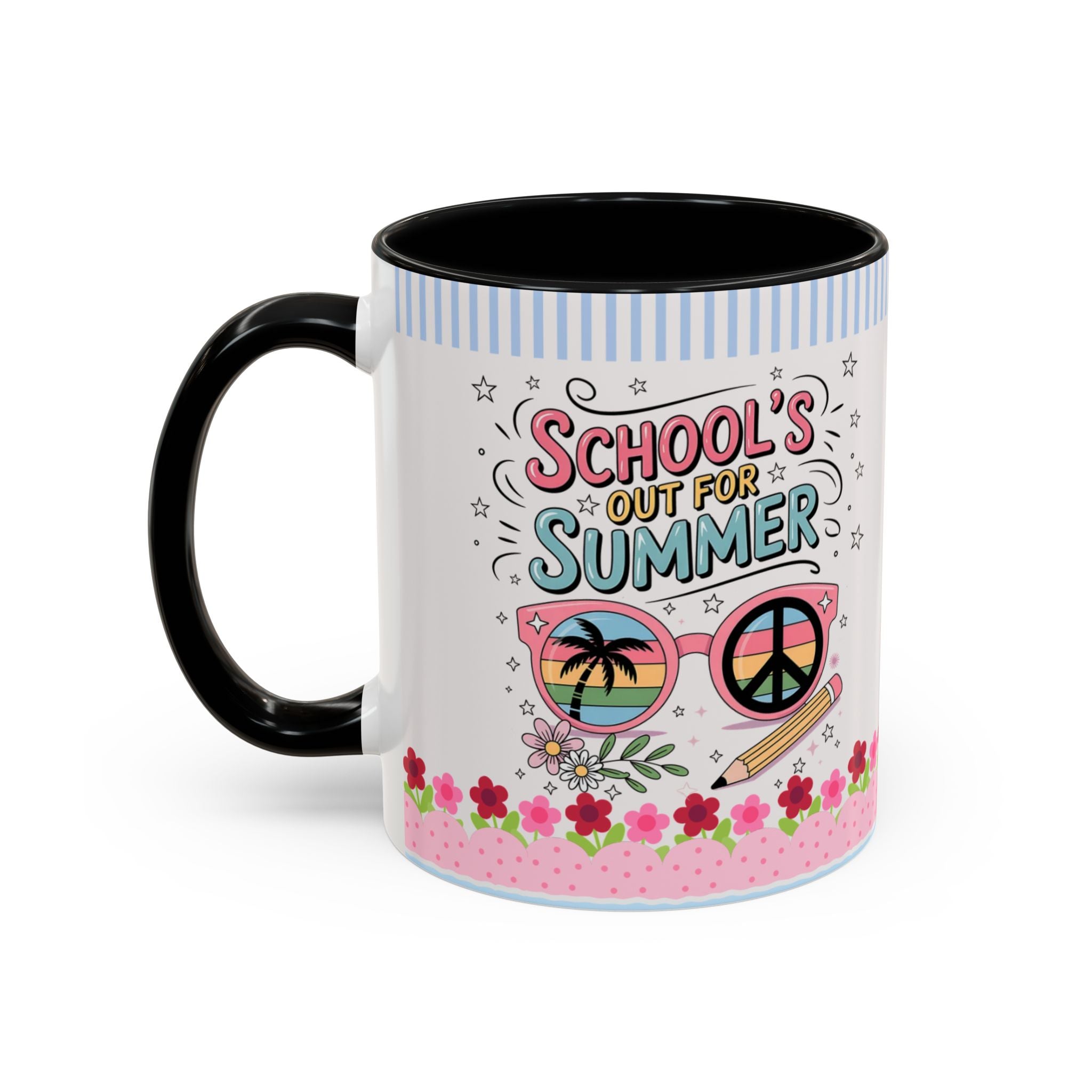 School Is Out for Summer Accent Coffee Mug — 11/15 oz