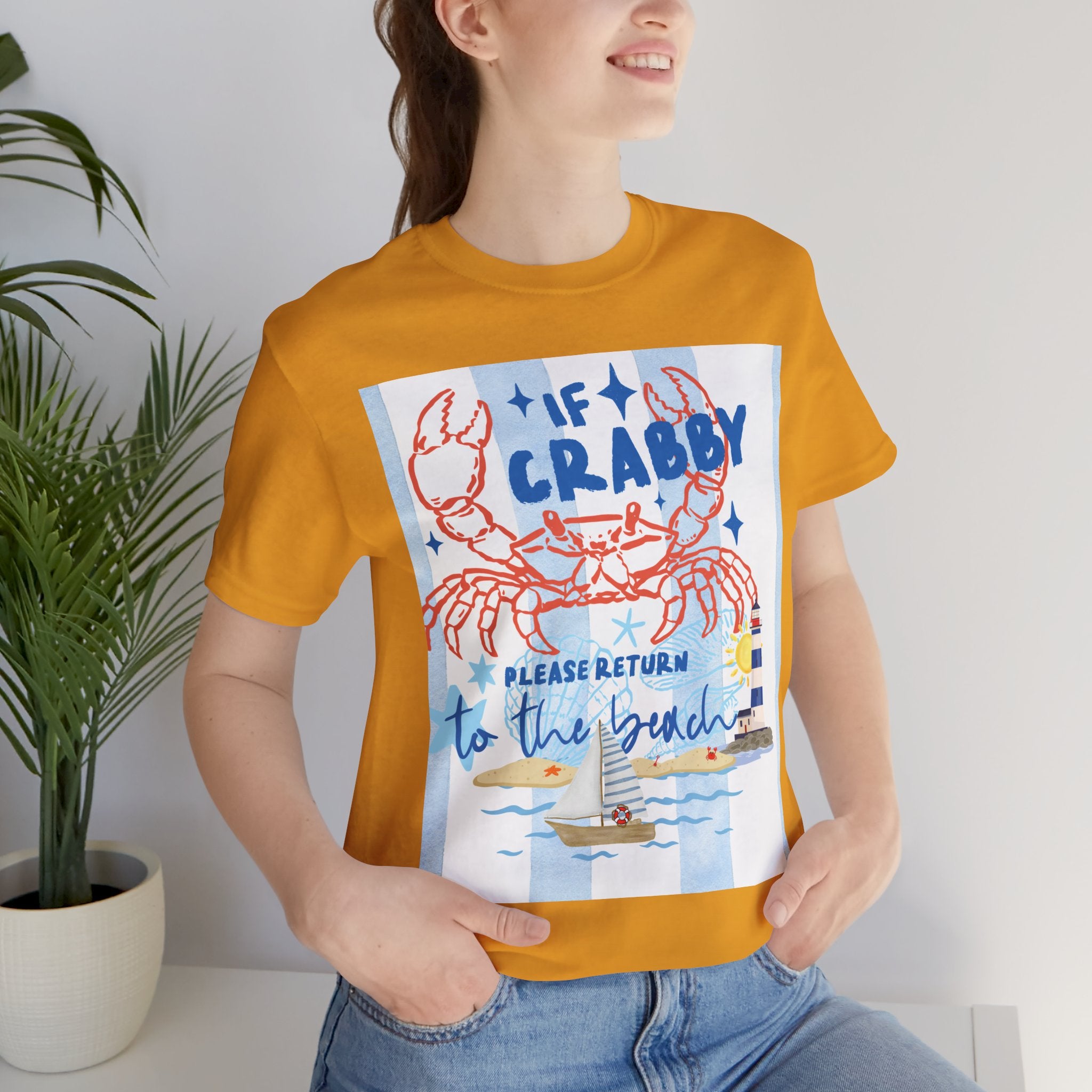 If Crabby Please Return to the Beach T-Shirt