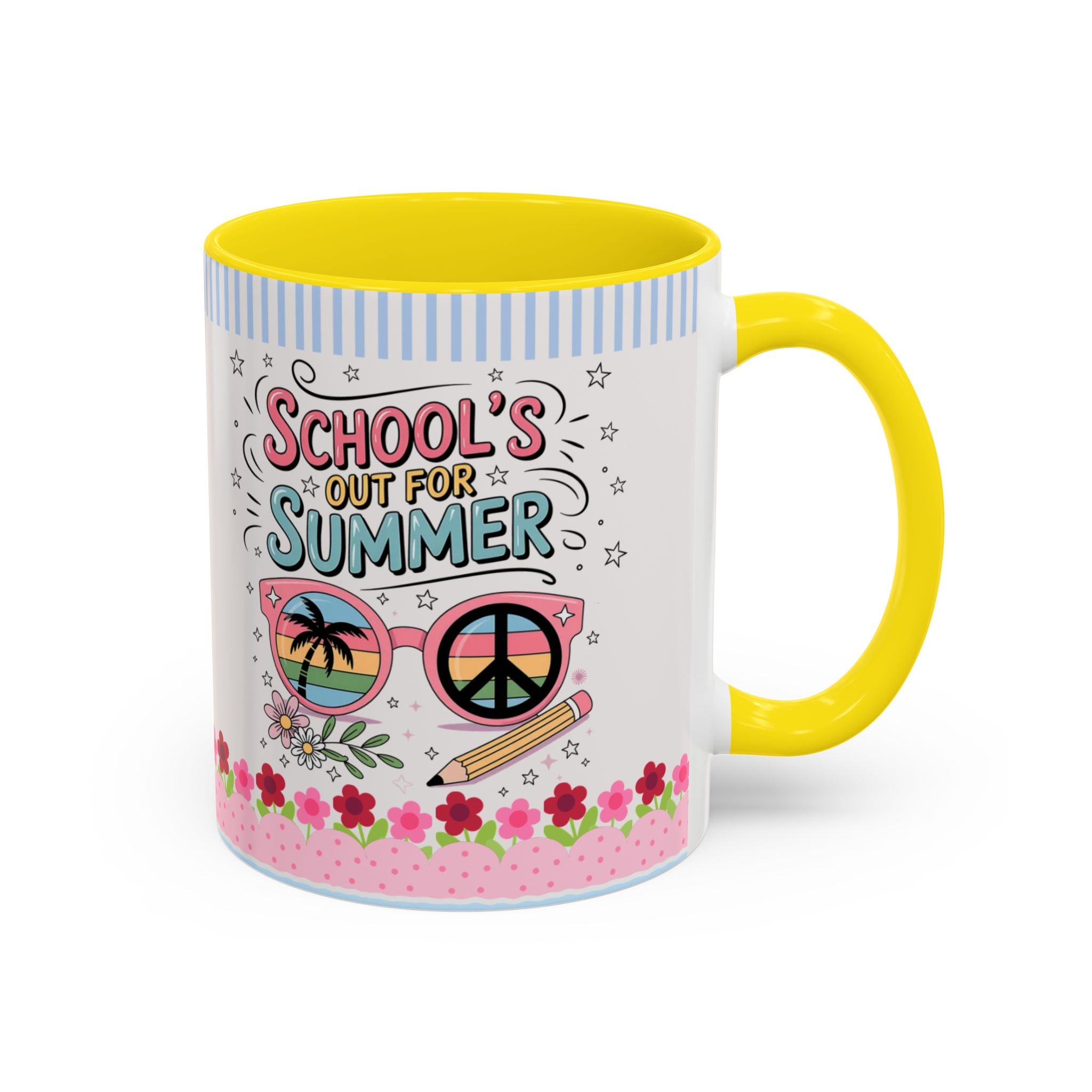 School Is Out for Summer Accent Coffee Mug — 11/15 oz