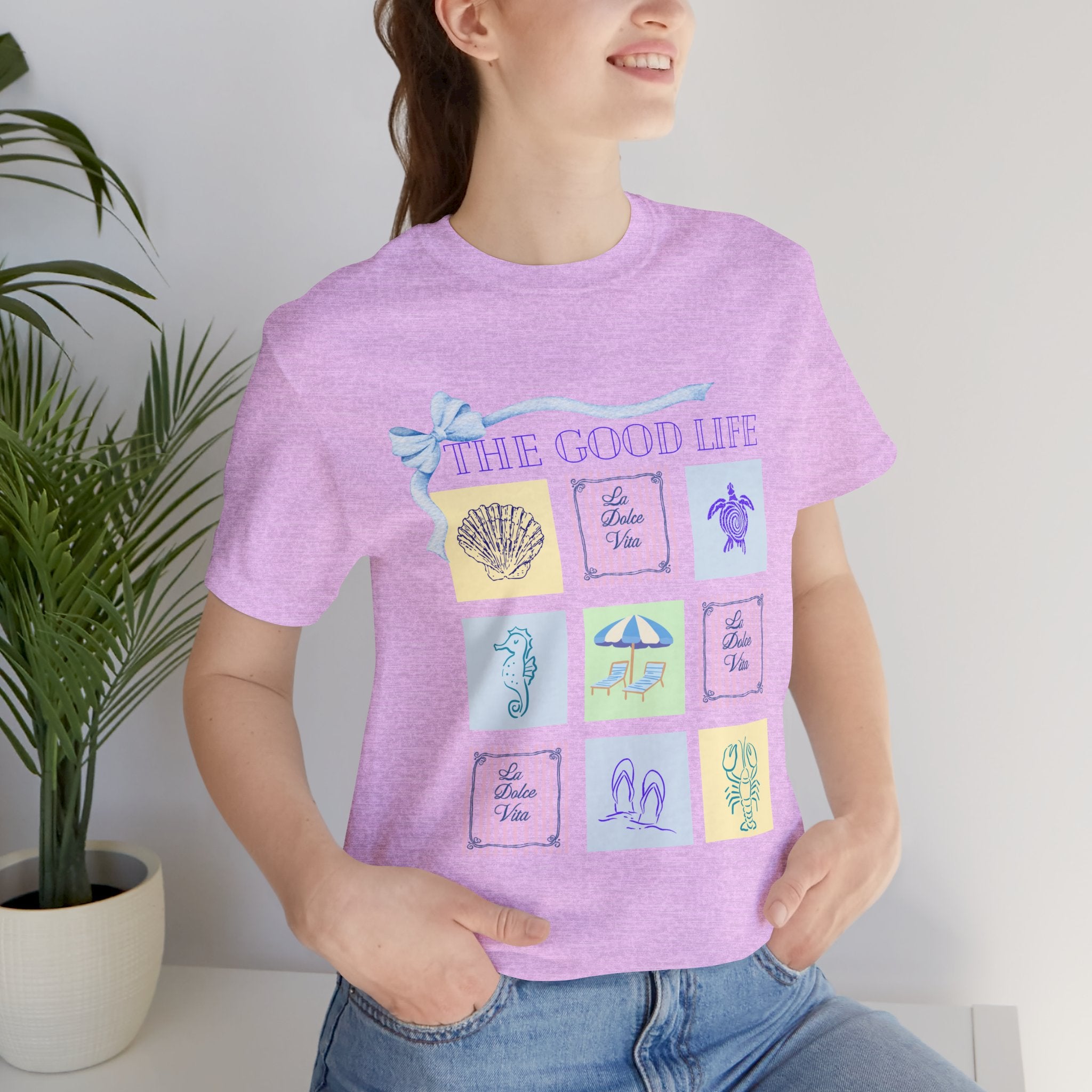 The Good Life Tee — Casual Unisex Short Sleeve T-Shirt