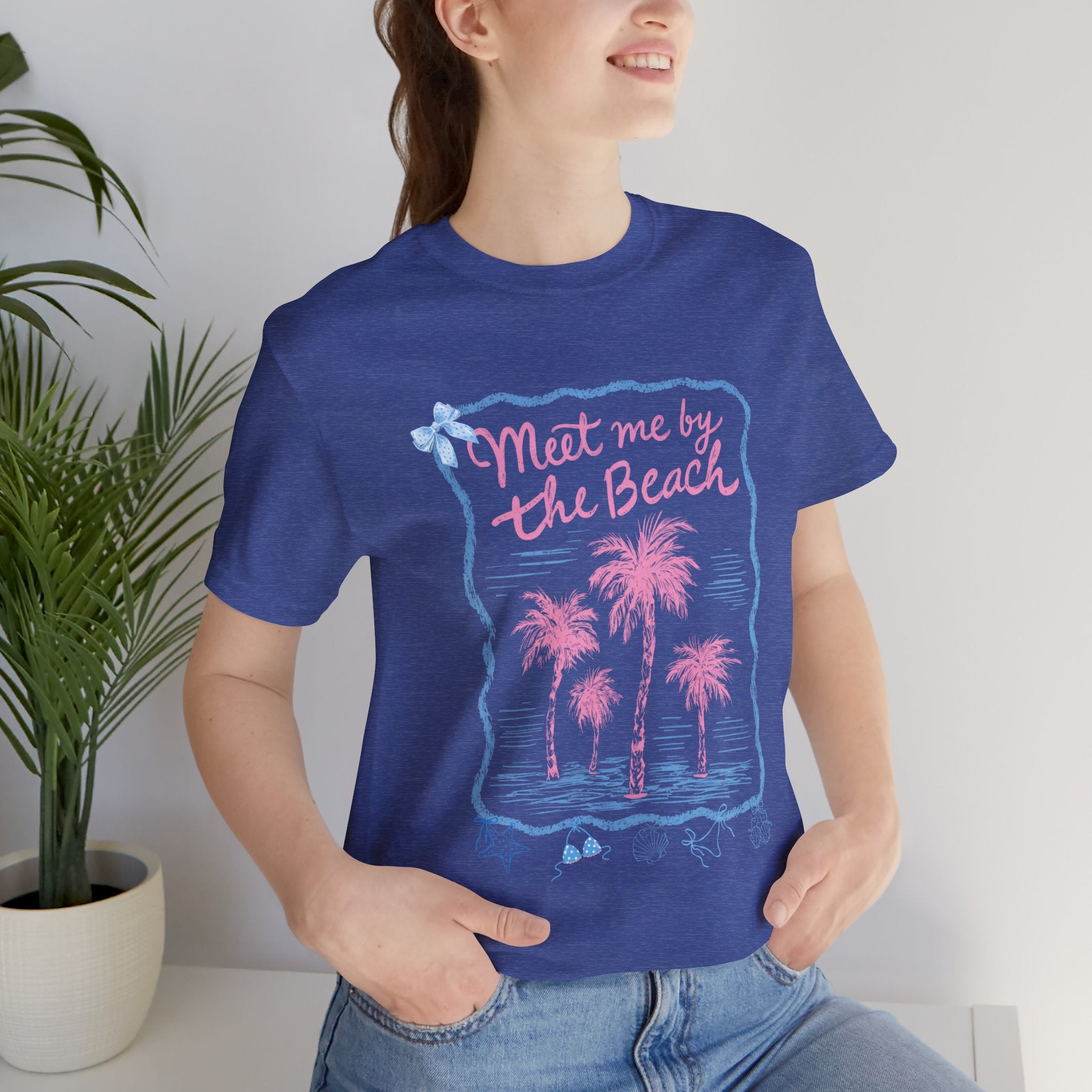 Meet Me at the Beach T-Shirt — Casual Beach Tee