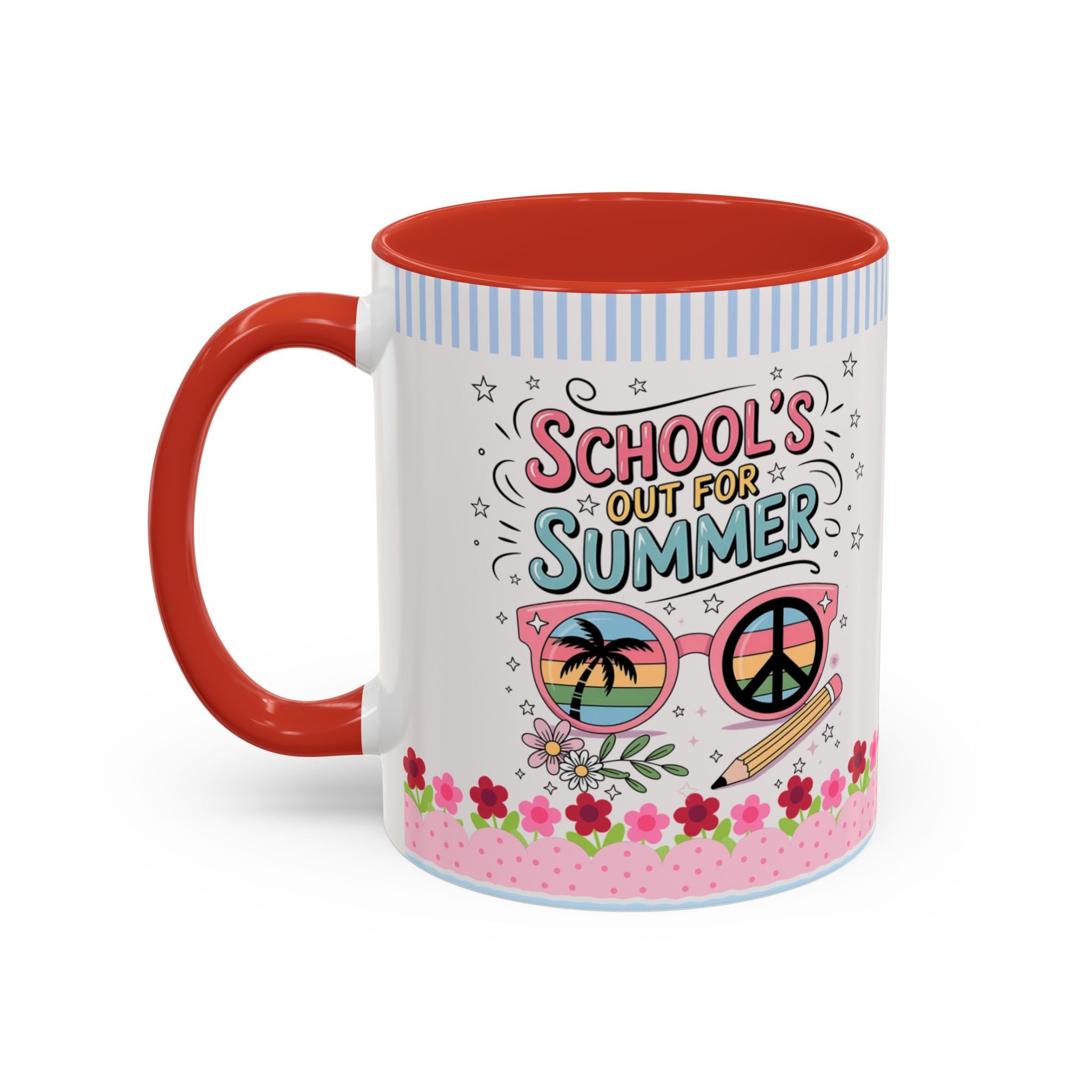 School Is Out for Summer Accent Coffee Mug — 11/15 oz
