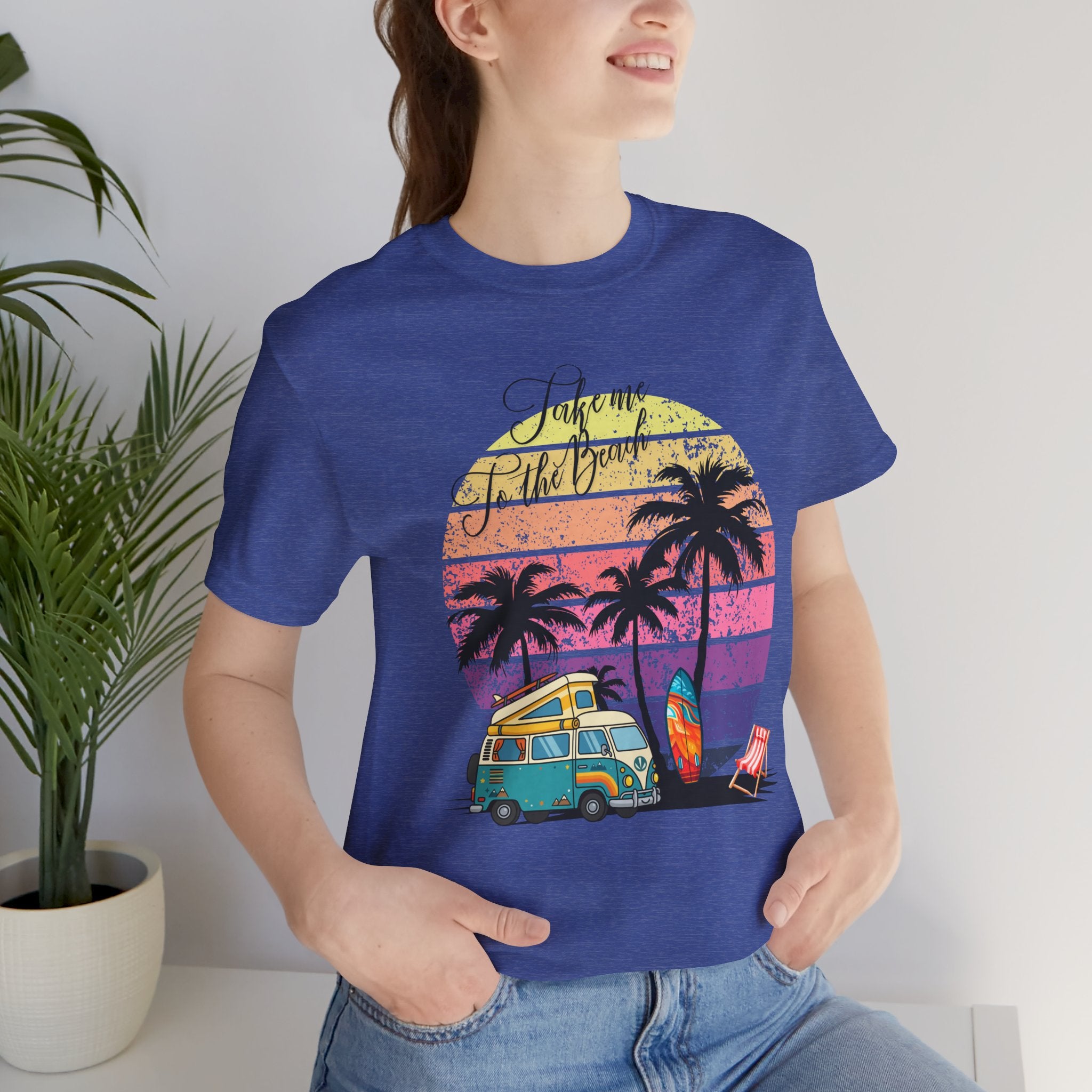 Take Me to the Beach T-Shirt — Casual Beach Vibes Tee