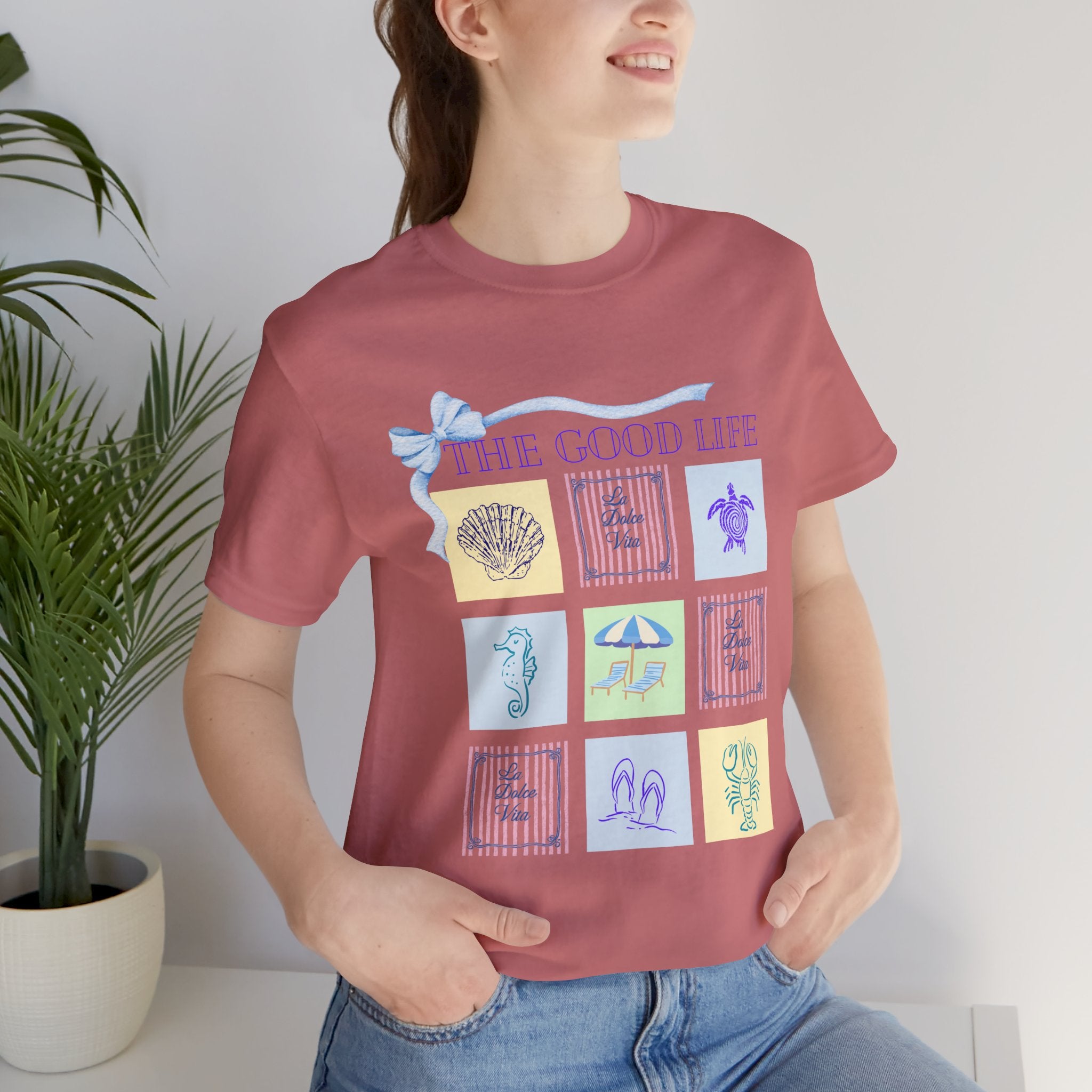 The Good Life Tee — Casual Unisex Short Sleeve T-Shirt