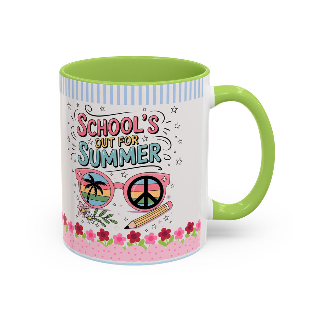 School Is Out for Summer Accent Coffee Mug — 11/15 oz