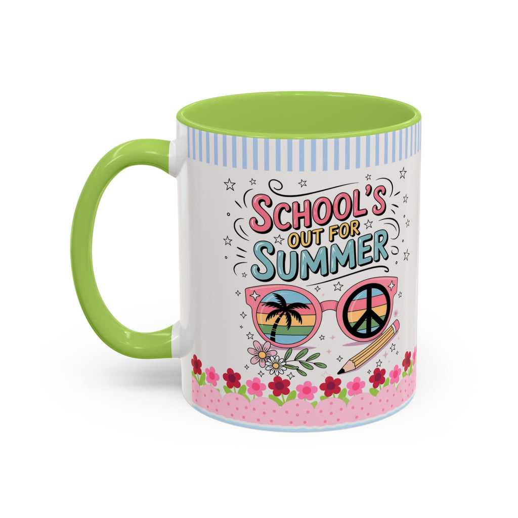 School Is Out for Summer Accent Coffee Mug — 11/15 oz