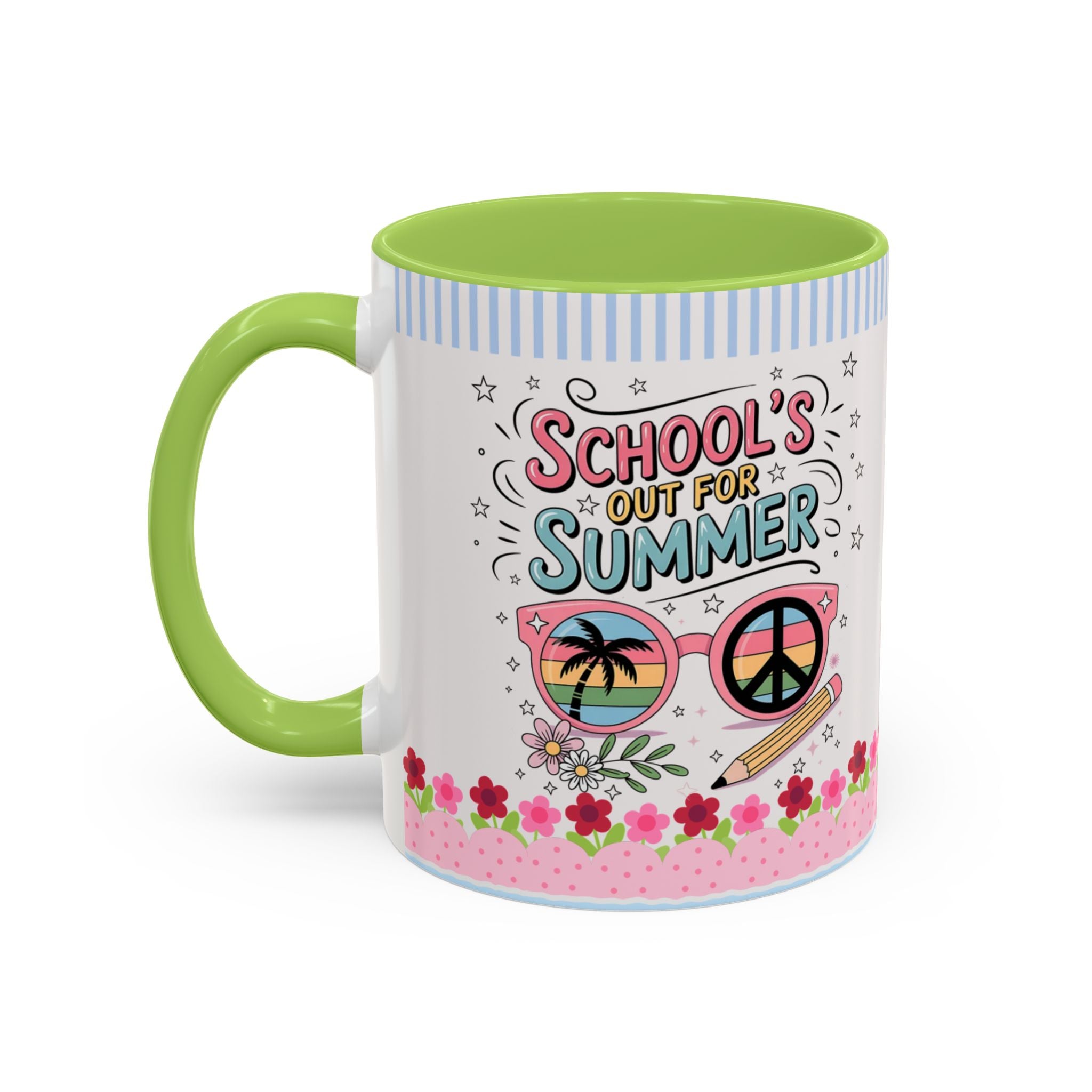 School Is Out for Summer Accent Coffee Mug — 11/15 oz