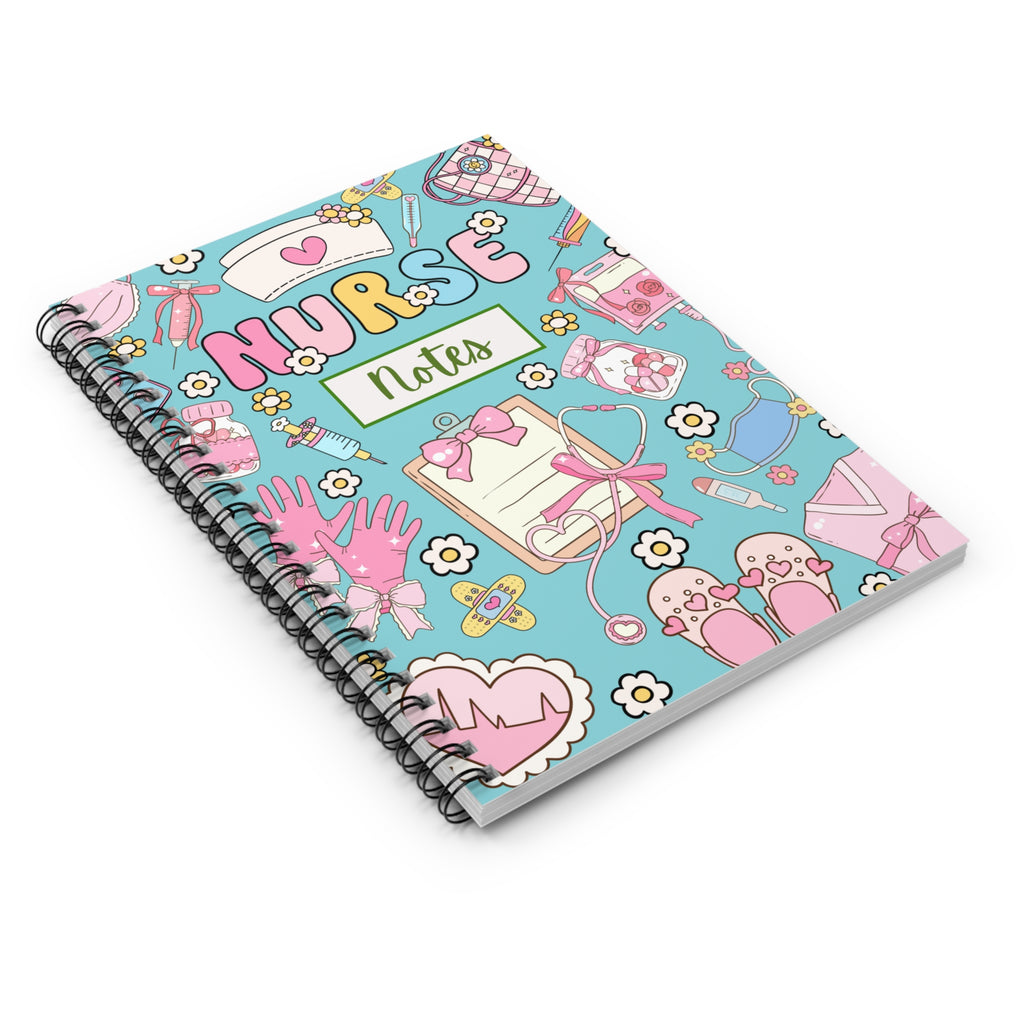 Nurse Spiral Notebook — Ruled Lined Journal for Nurses