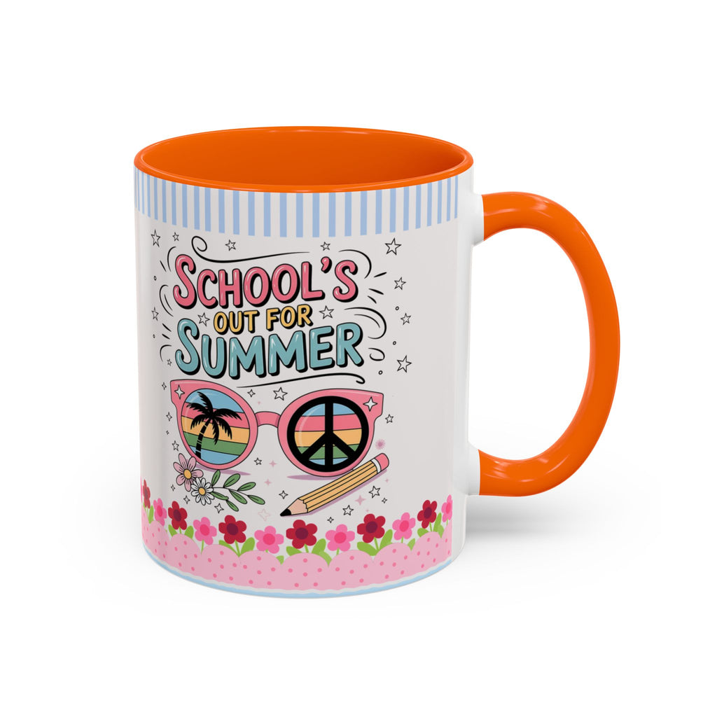 School Is Out for Summer Accent Coffee Mug — 11/15 oz