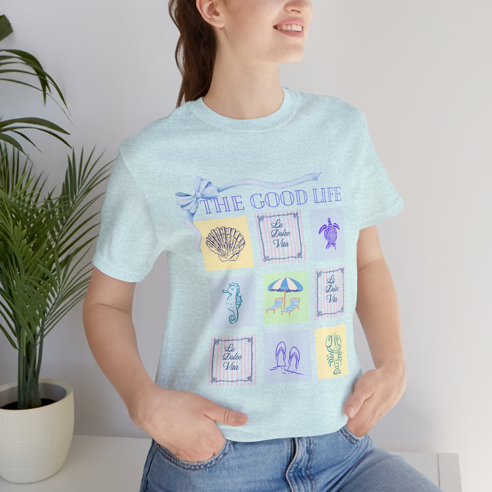 The Good Life Tee — Casual Unisex Short Sleeve T-Shirt