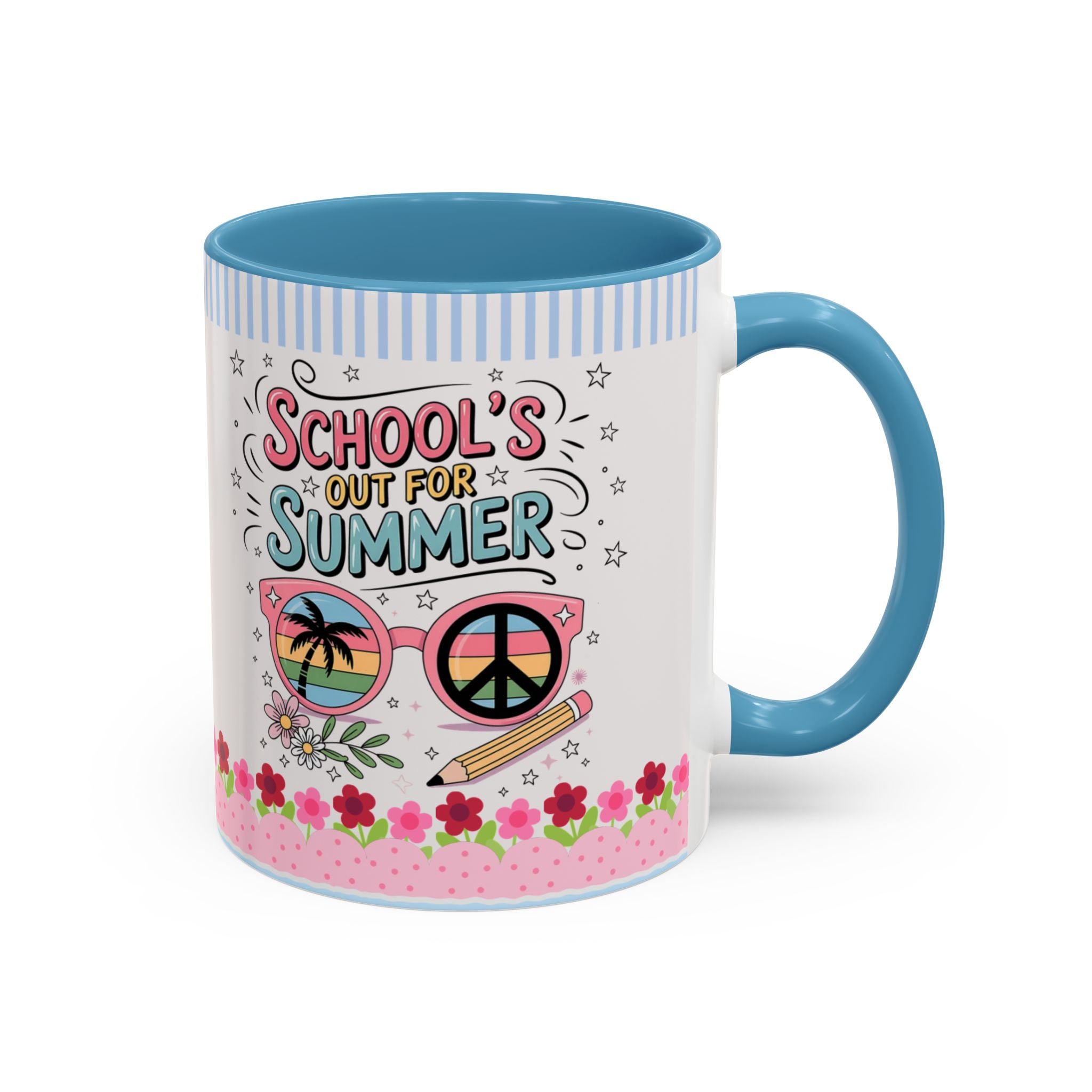 School Is Out for Summer Accent Coffee Mug — 11/15 oz
