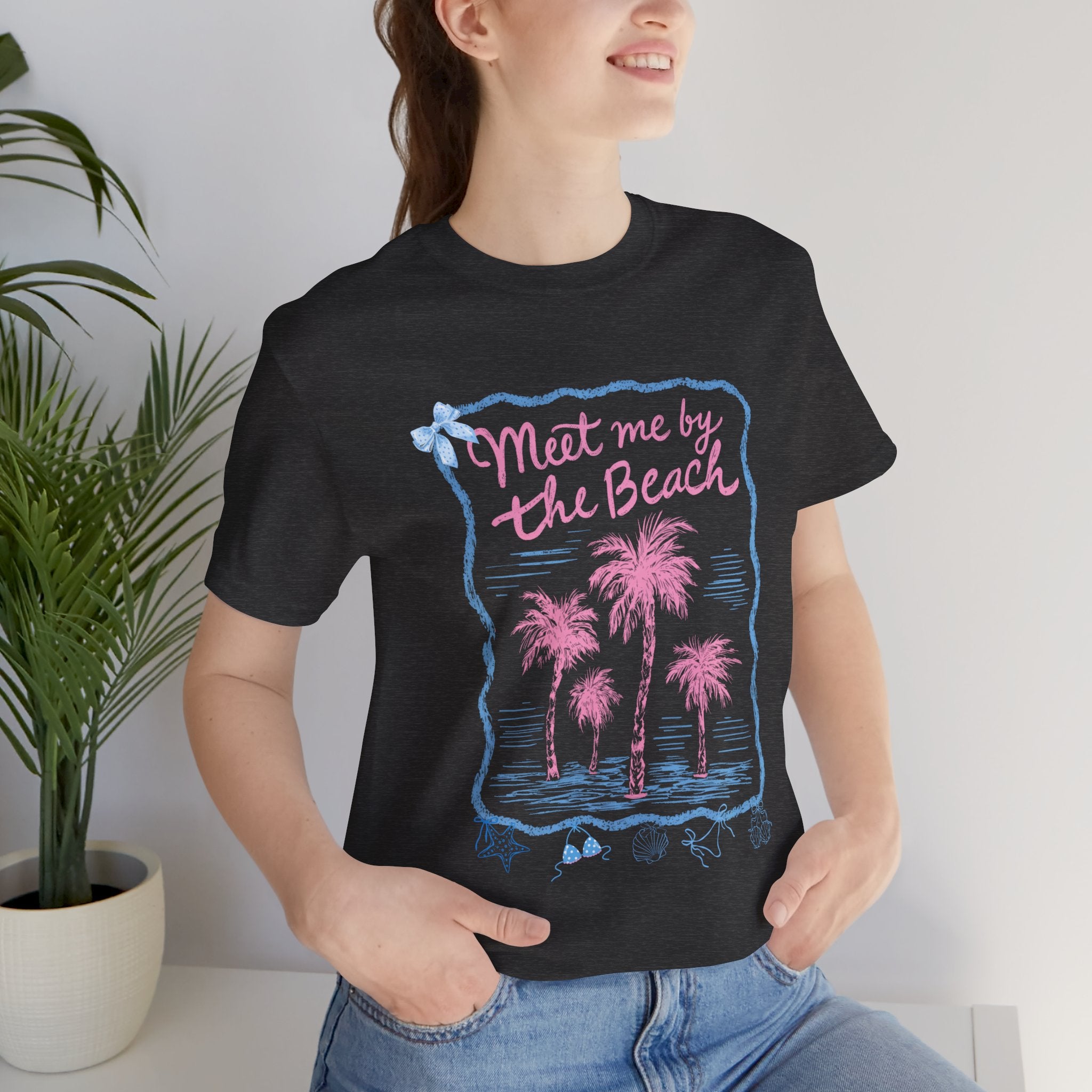 Meet Me at the Beach T-Shirt — Casual Beach Tee