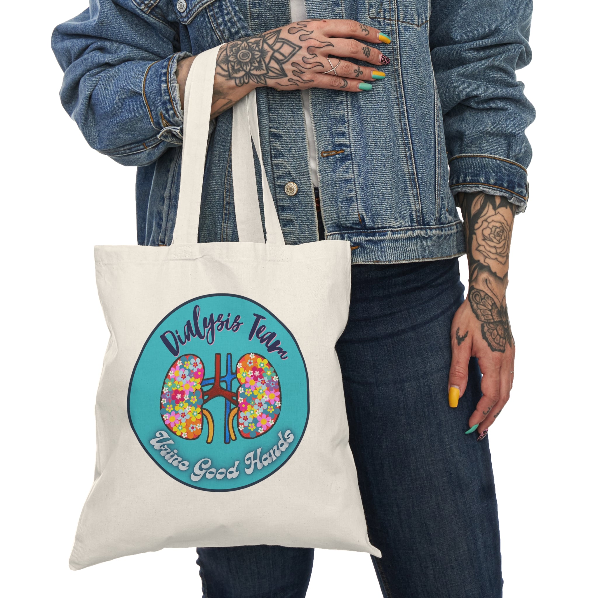 Dialysis Team "Urine Good Hands" Tote Bag — Medical Staff Gift