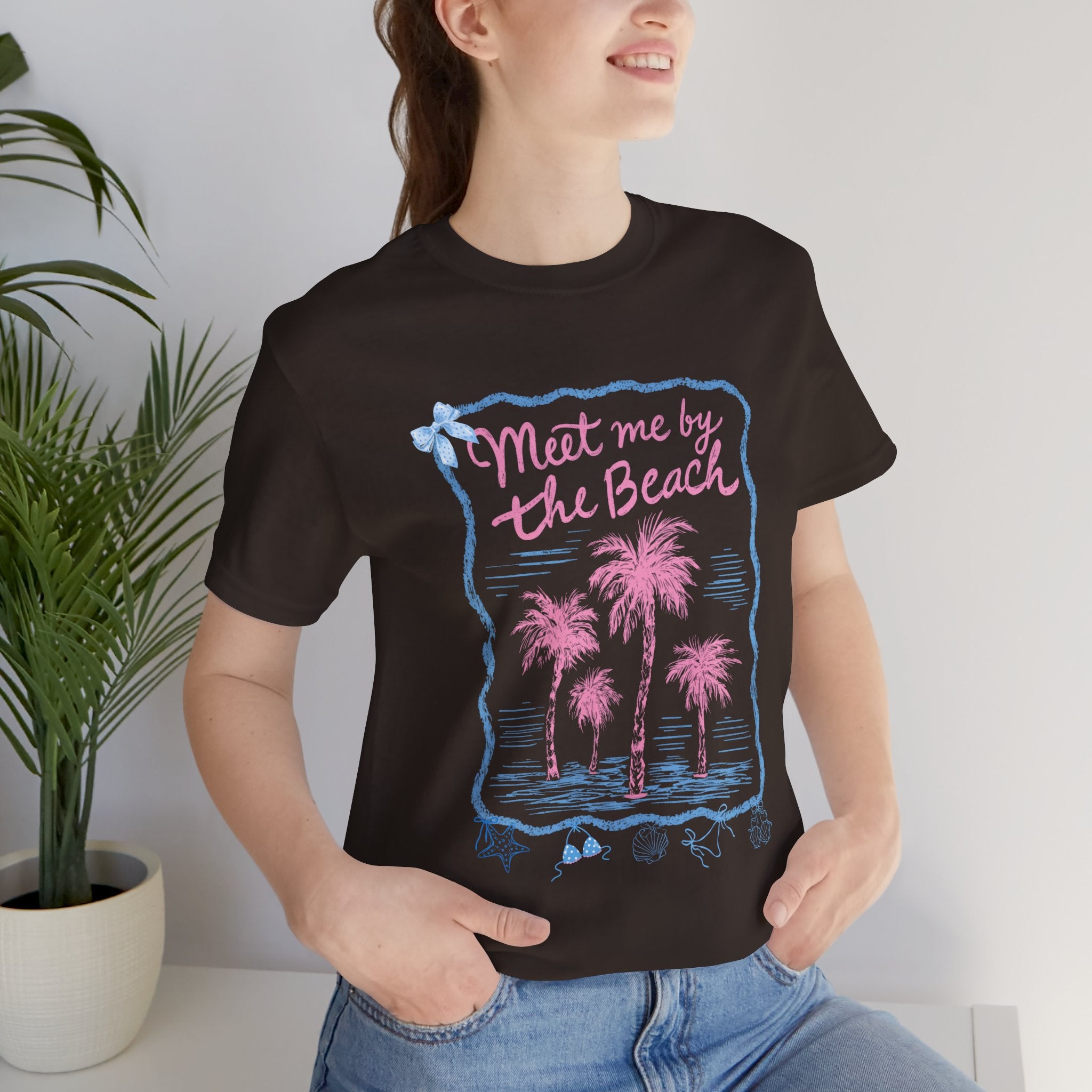 Meet Me at the Beach T-Shirt — Casual Beach Tee