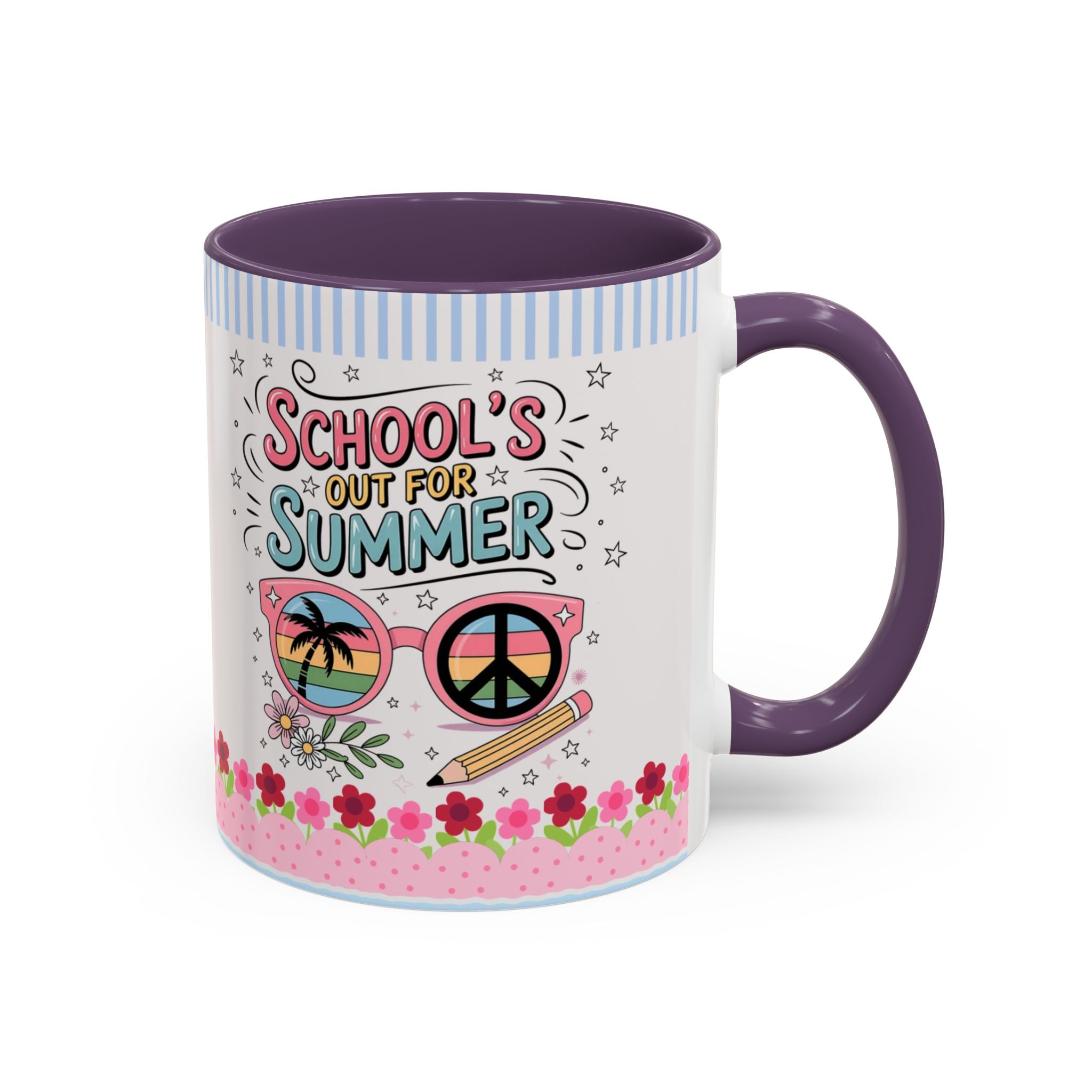 School Is Out for Summer Accent Coffee Mug — 11/15 oz