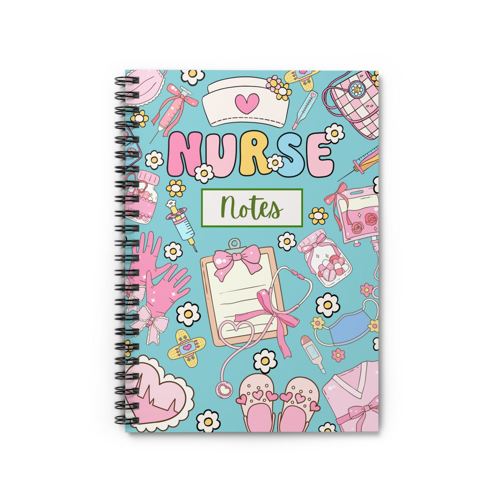 Nurse Spiral Notebook — Ruled Lined Journal for Nurses