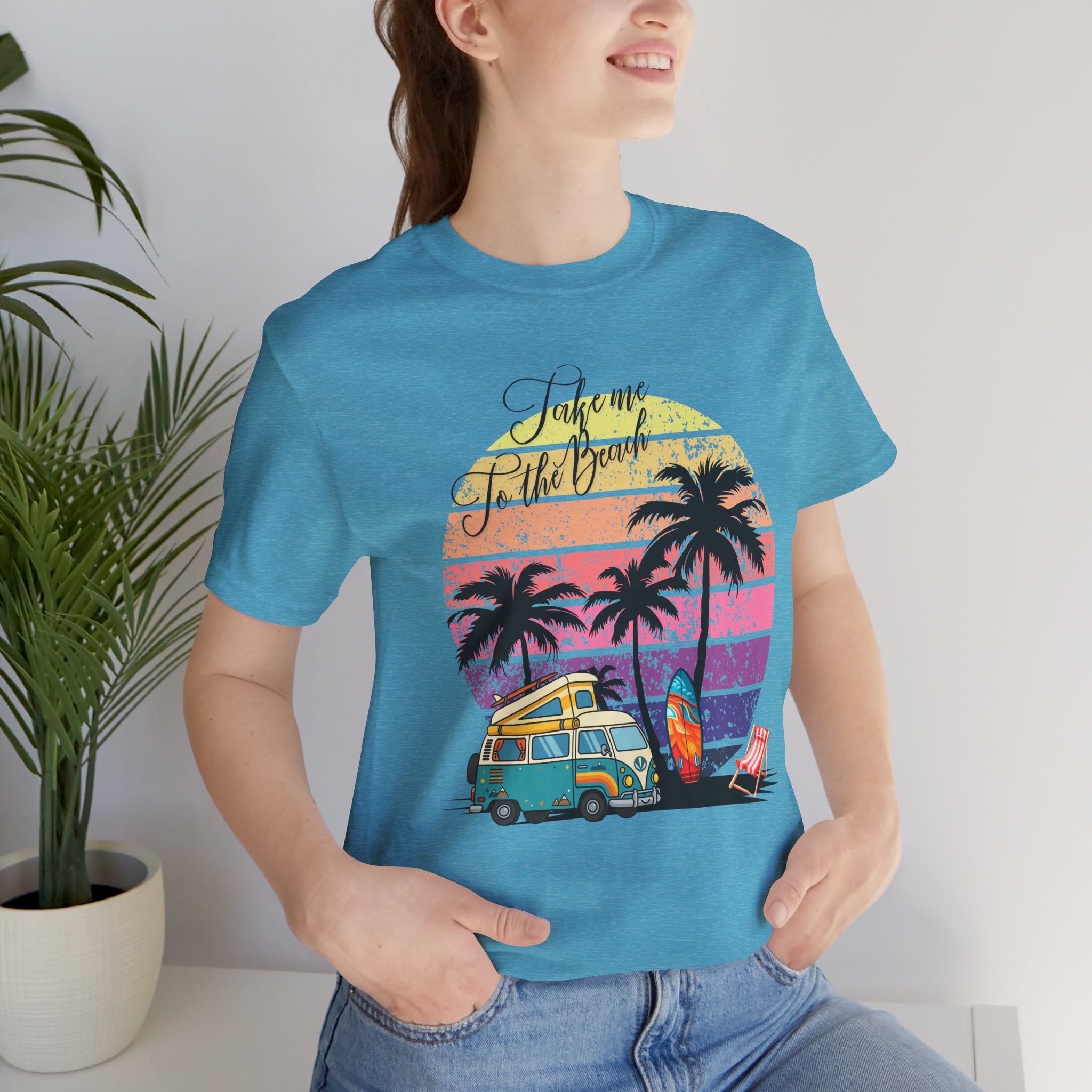Take Me to the Beach T-Shirt — Casual Beach Vibes Tee
