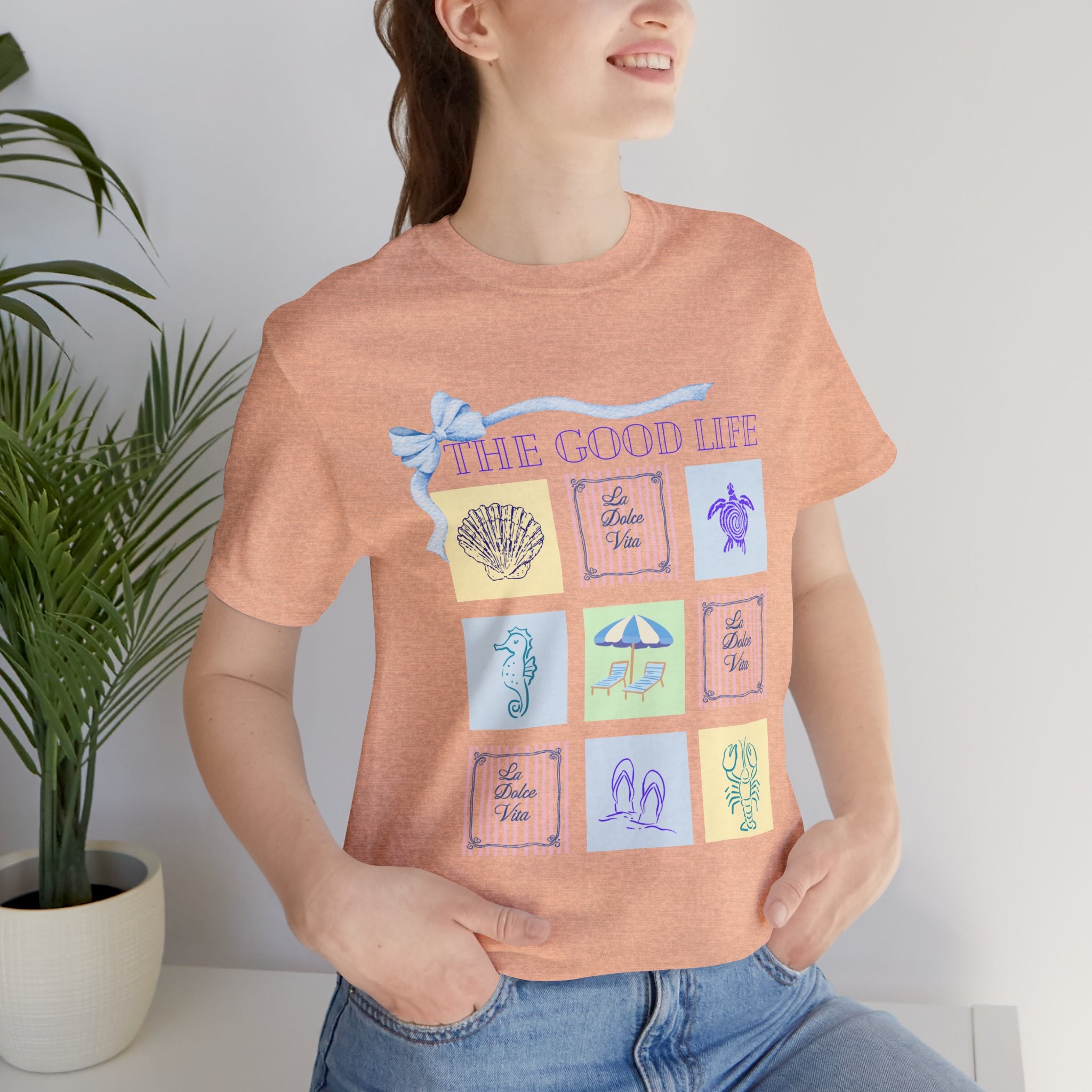 The Good Life Tee — Casual Unisex Short Sleeve T-Shirt