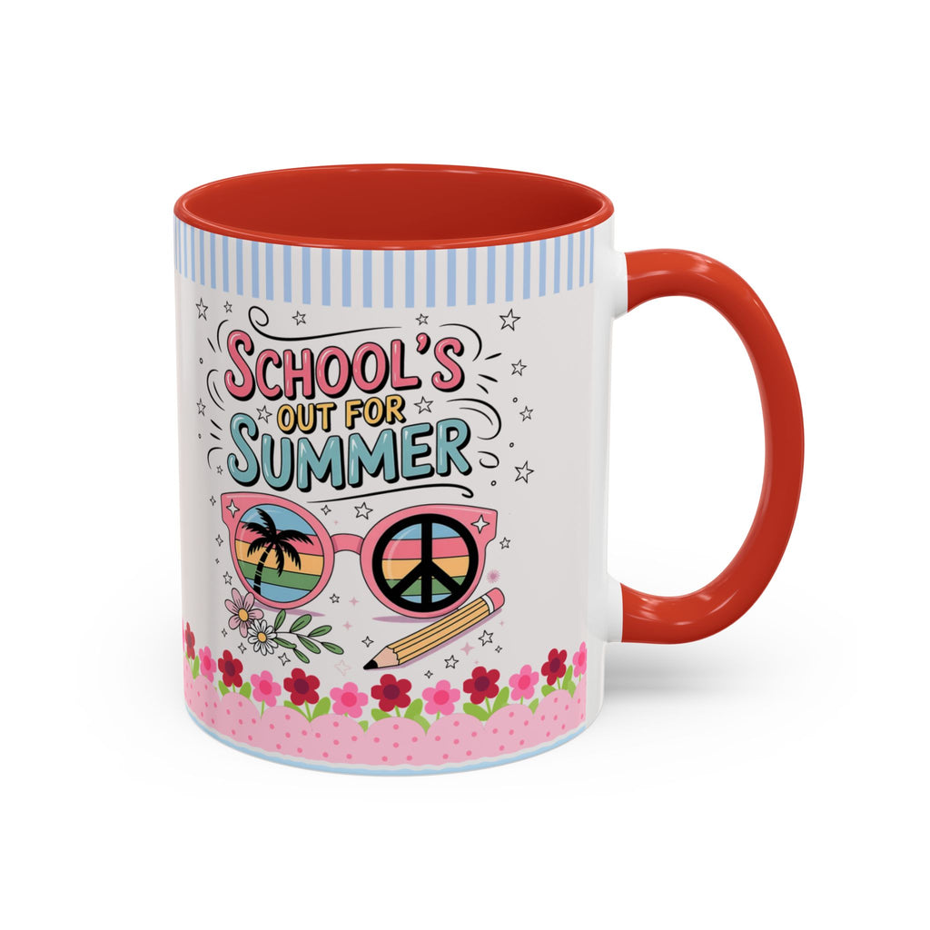 School Is Out for Summer Accent Coffee Mug — 11/15 oz
