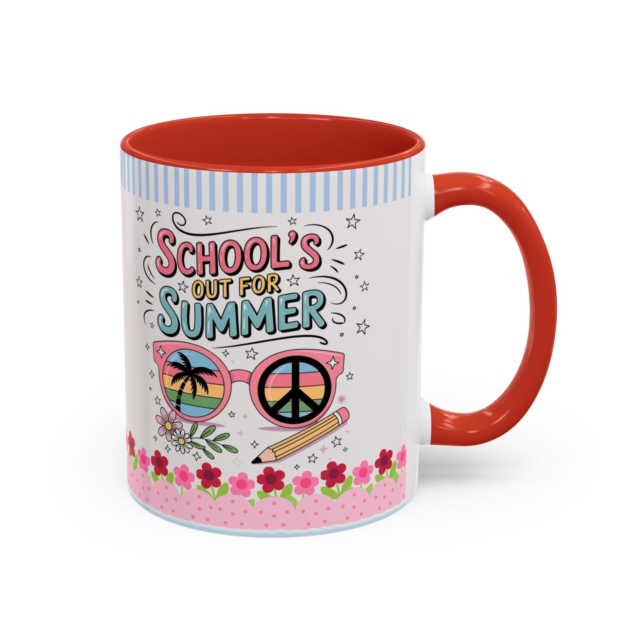 School Is Out for Summer Accent Coffee Mug — 11/15 oz