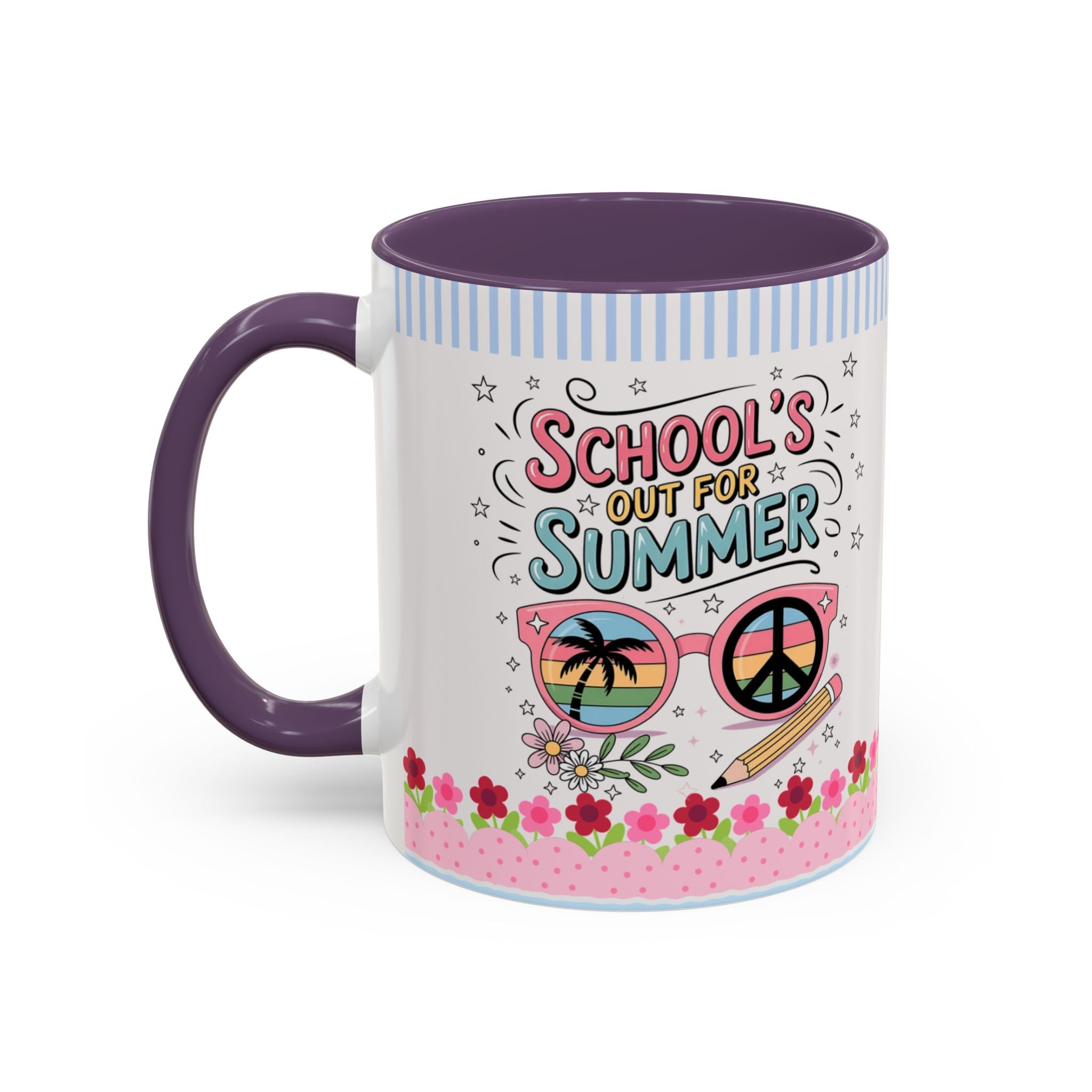 School Is Out for Summer Accent Coffee Mug — 11/15 oz