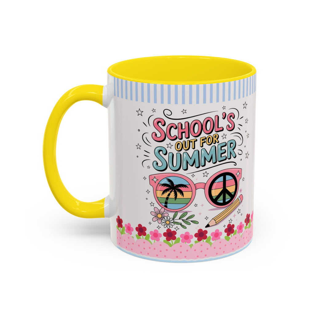 School Is Out for Summer Accent Coffee Mug — 11/15 oz